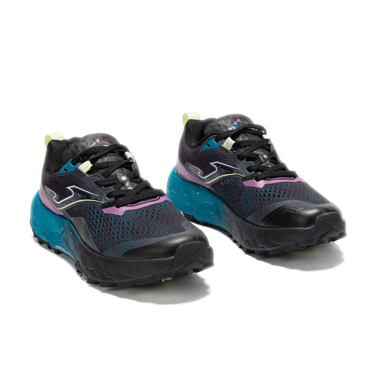 Zapatillas Joma Sima Trail Negro Violeta - Imagen 5