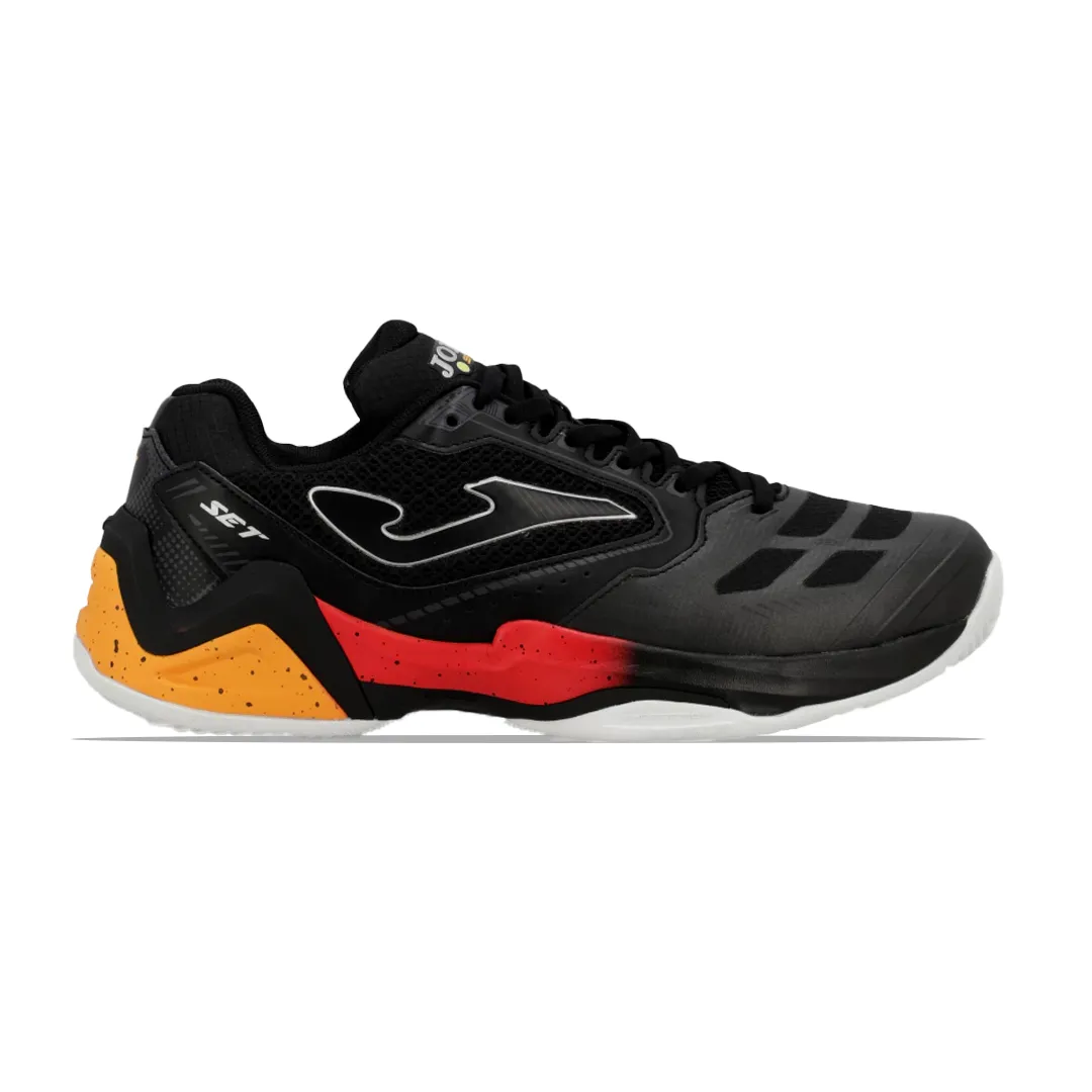 Zapatillas Joma Set Padel Negro Rojo