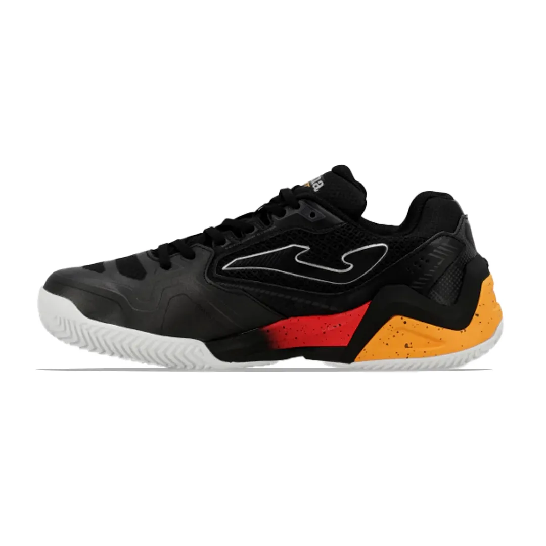 Zapatillas Joma Set Padel Negro Rojo - Imagen 2