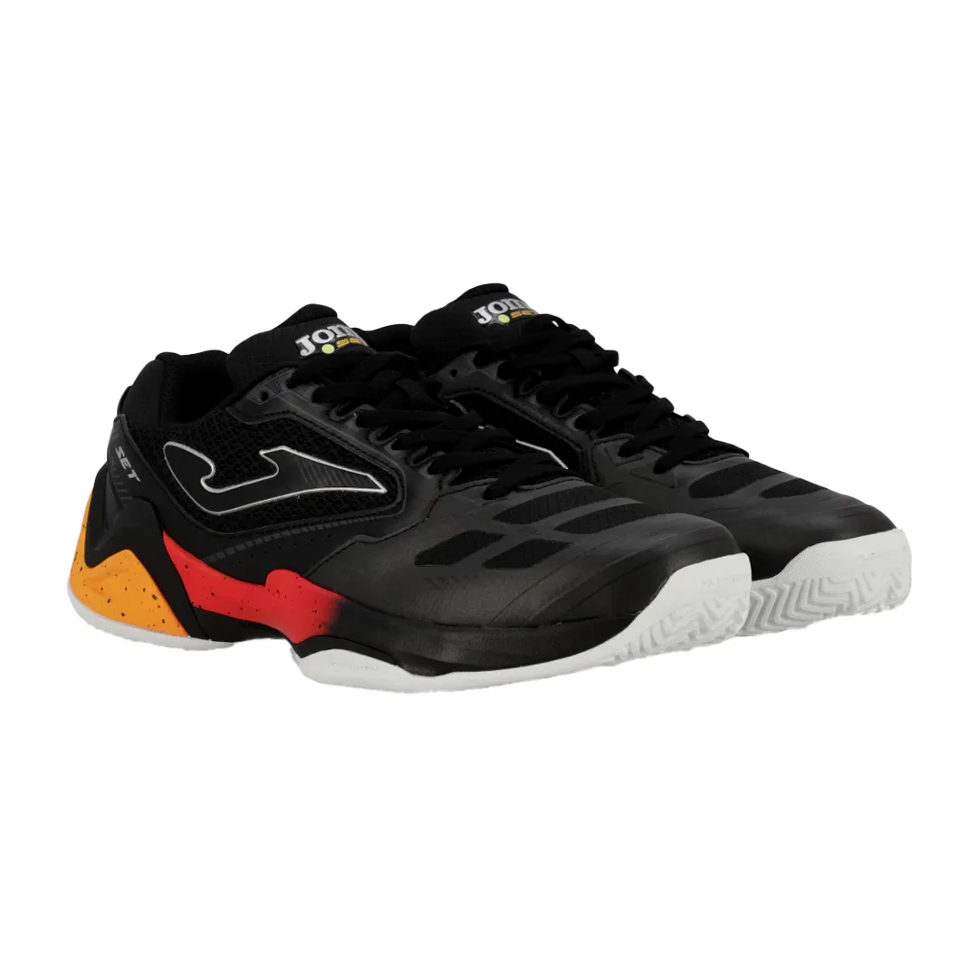 Zapatillas Joma Set Padel Negro Rojo - Imagen 3