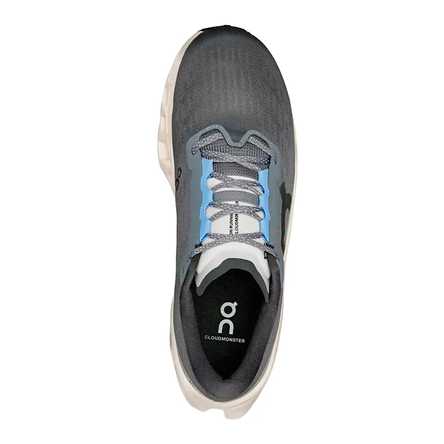 Zapatillas On Cloudmonster 3 Gris Celeste - Imagen 4