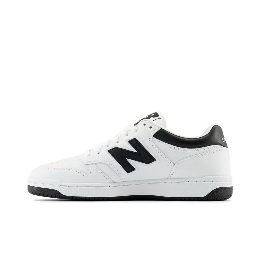 Zapatillas New Balance BB480IBK Blanco Negro - Imagen 3