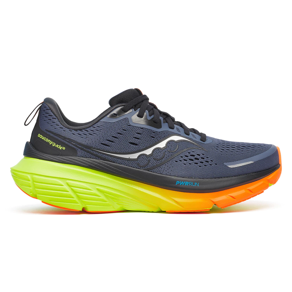 Zapatillas Saucony Guide 18 Azul Amarillo