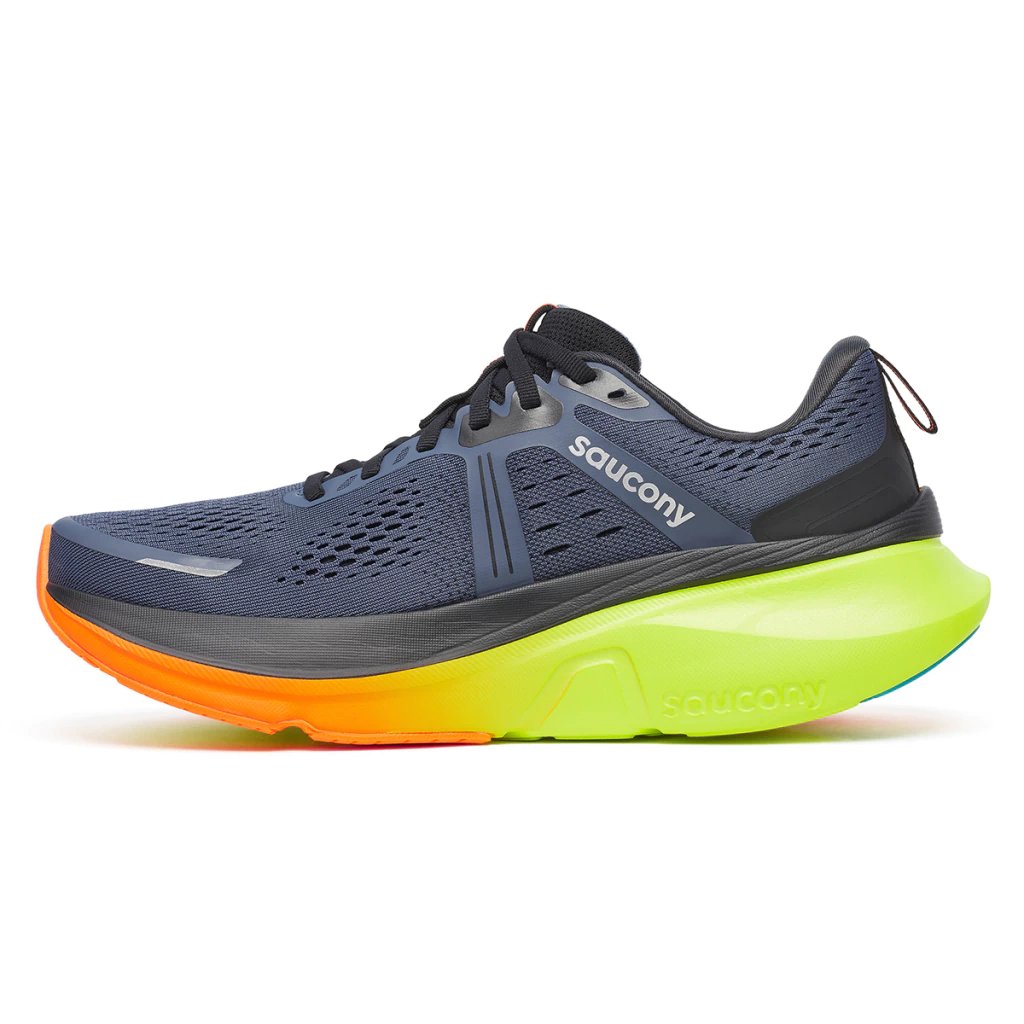Zapatillas Saucony Guide 18 Azul Amarillo - Imagen 2