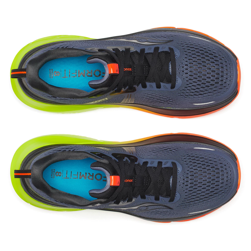 Zapatillas Saucony Guide 18 Azul Amarillo - Imagen 4