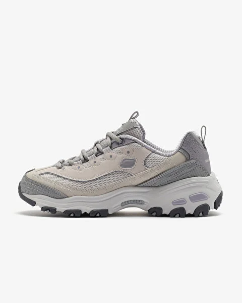 Zapatillas Skechers D´lites Retro Gris Nude - Imagen 2