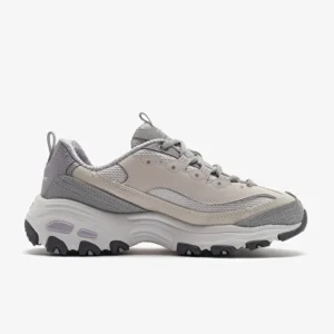 Zapatillas Skechers D´lites Retro Gris Nude