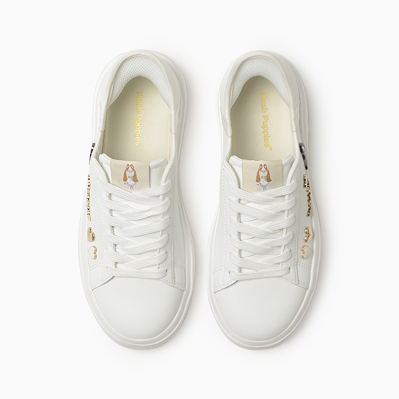 Zapatillas Hush Puppies Djen Pin Blanco - Imagen 2