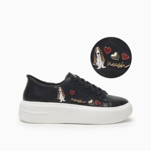 Zapatillas Hush Puppies Djen Pin Negro