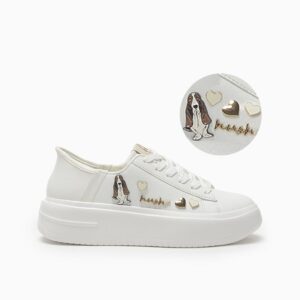Zapatillas Hush Puppies Djen Pin Blanco