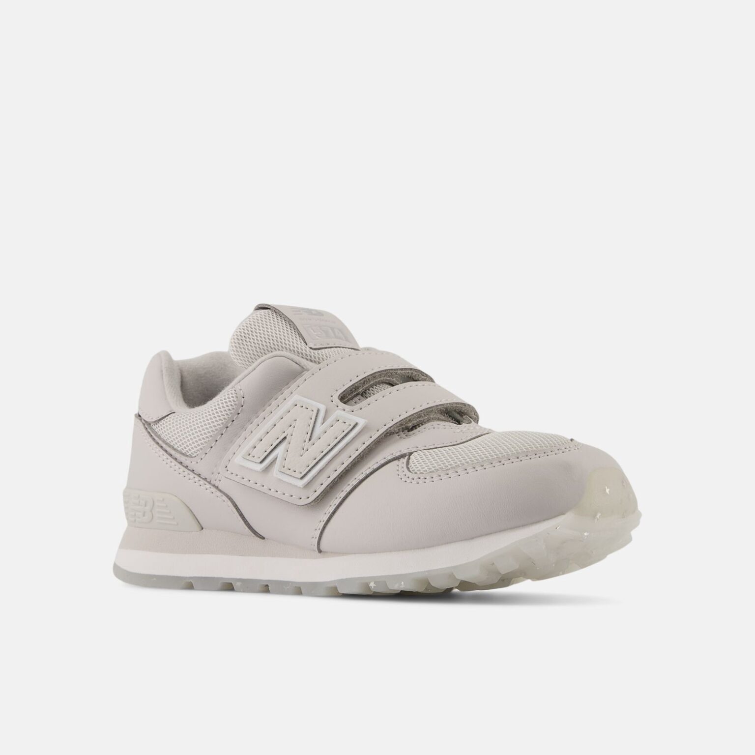 Zapatillas New Balance 574 Kids Gris Velcro