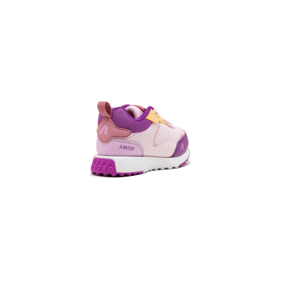 Zapatillas A Nation Joyful Velcro Rosa Colores - Imagen 3