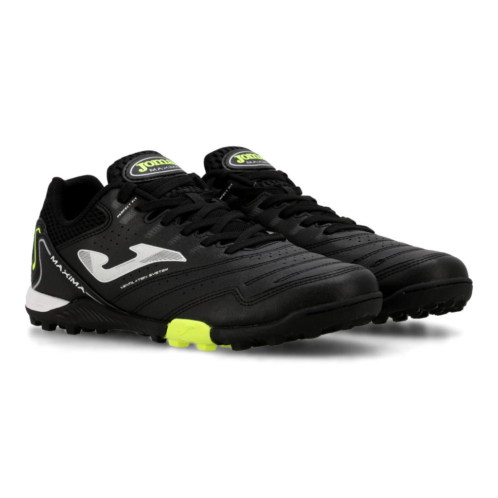 Botines Joma Botin Maxima Tf Negro Verde Neon - Imagen 2