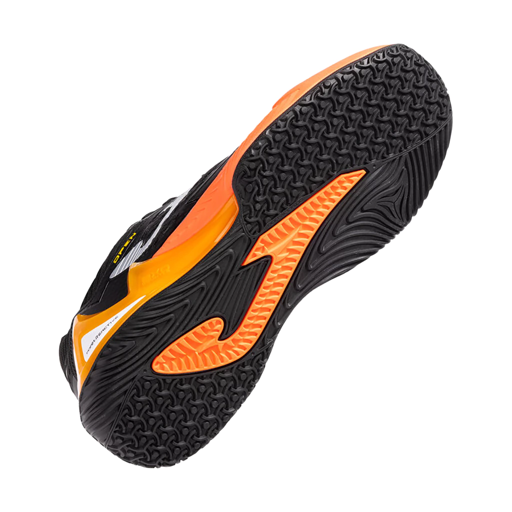 Joma Zapatillas Padel Open Negro Naranja - Imagen 4