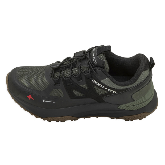 Zapatillas Montagne Tracer H Negro Verde - Imagen 3