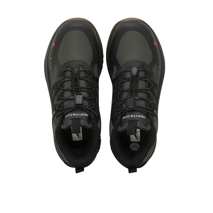 Zapatillas Montagne Tracer H Negro Verde - Imagen 5