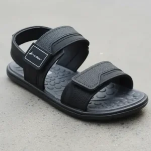 Sandalia Veneto Negro Gris