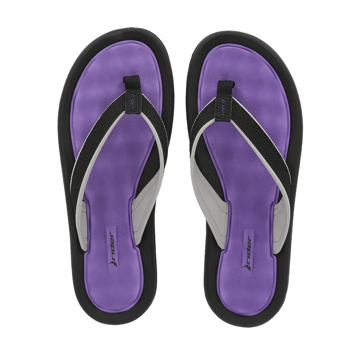 Ojotas Dunas Negro Gris Morado