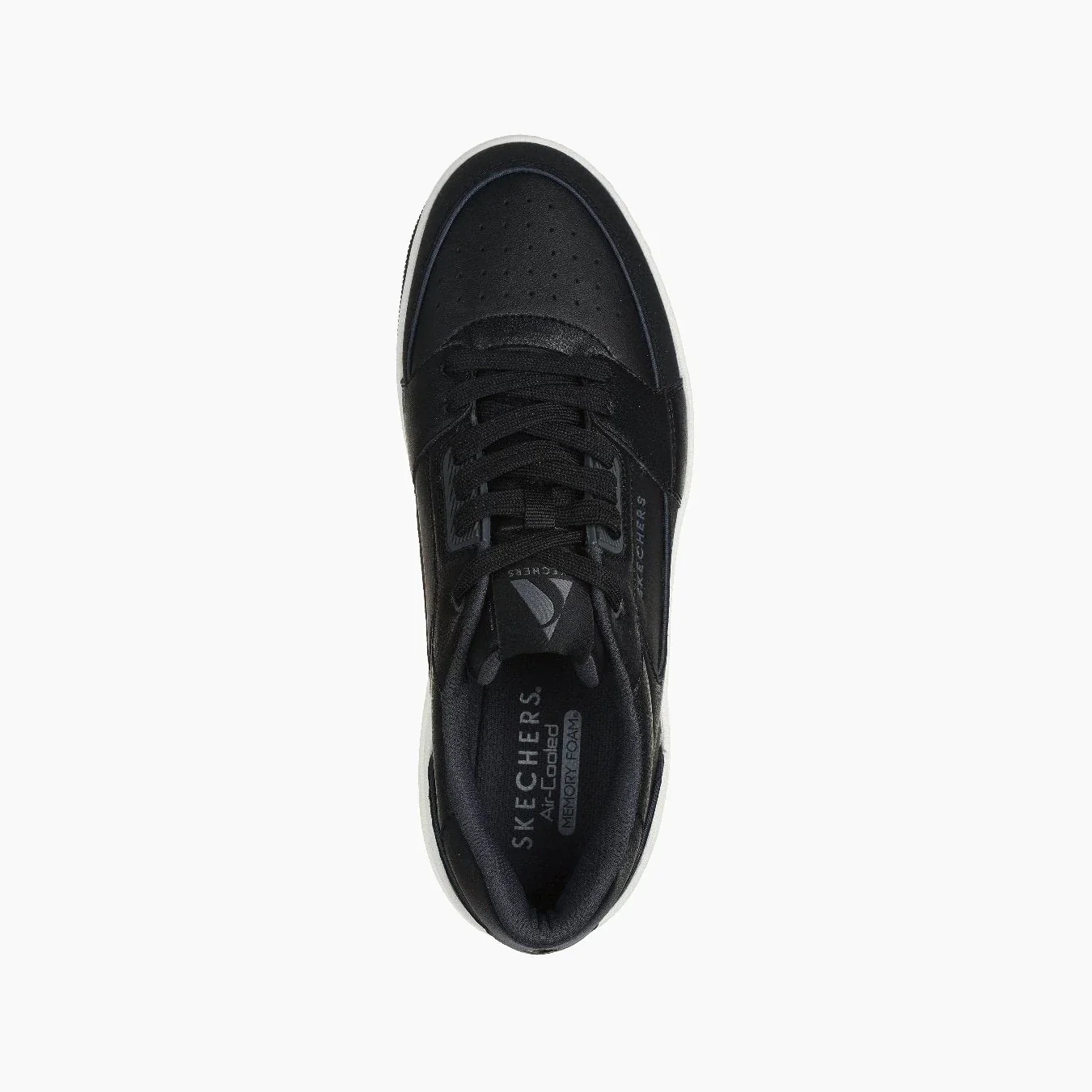 Zapatilla Uno Court Low Post Negro Bco - Imagen 4