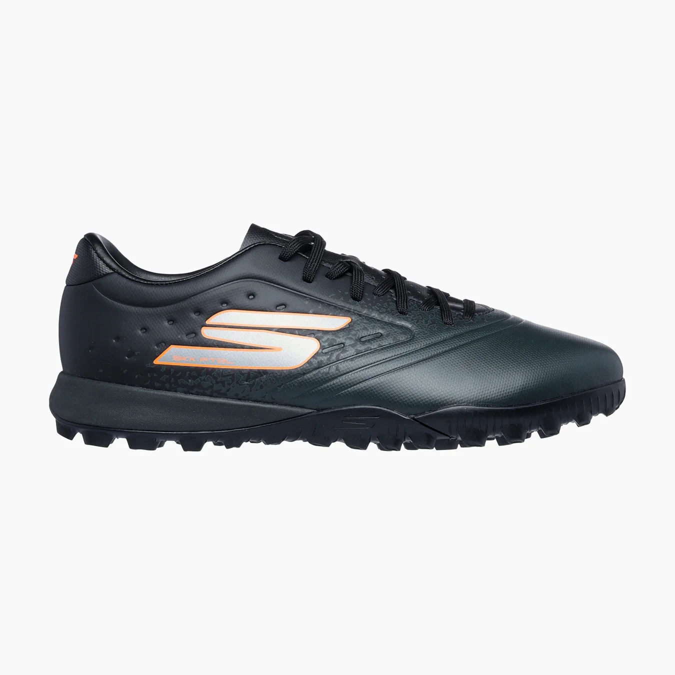 Botin Razor Tf Negro Naranja - Imagen 4