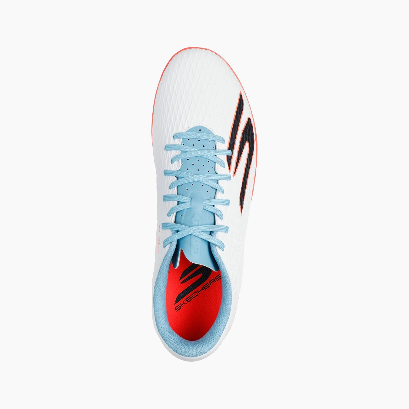 Botin Skx 2 Academy Tf Blanco Celeste - Imagen 3