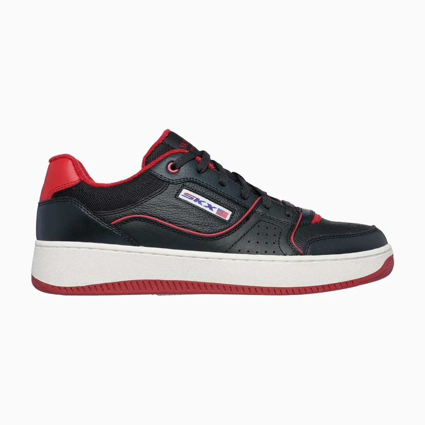 Zapatilla Sport Court 2.0 Negro Rojo - Imagen 2