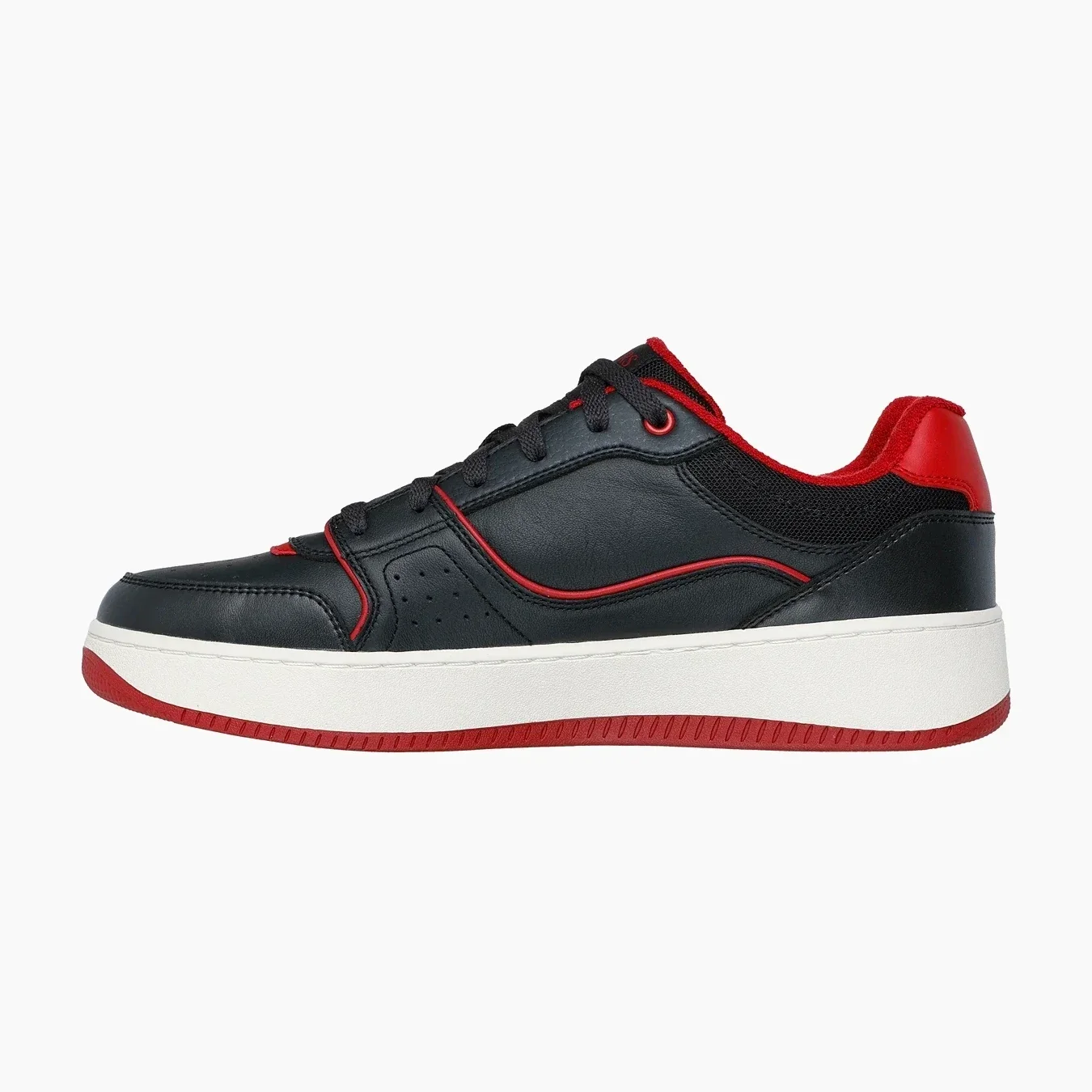 Zapatilla Sport Court 2.0 Negro Rojo - Imagen 4