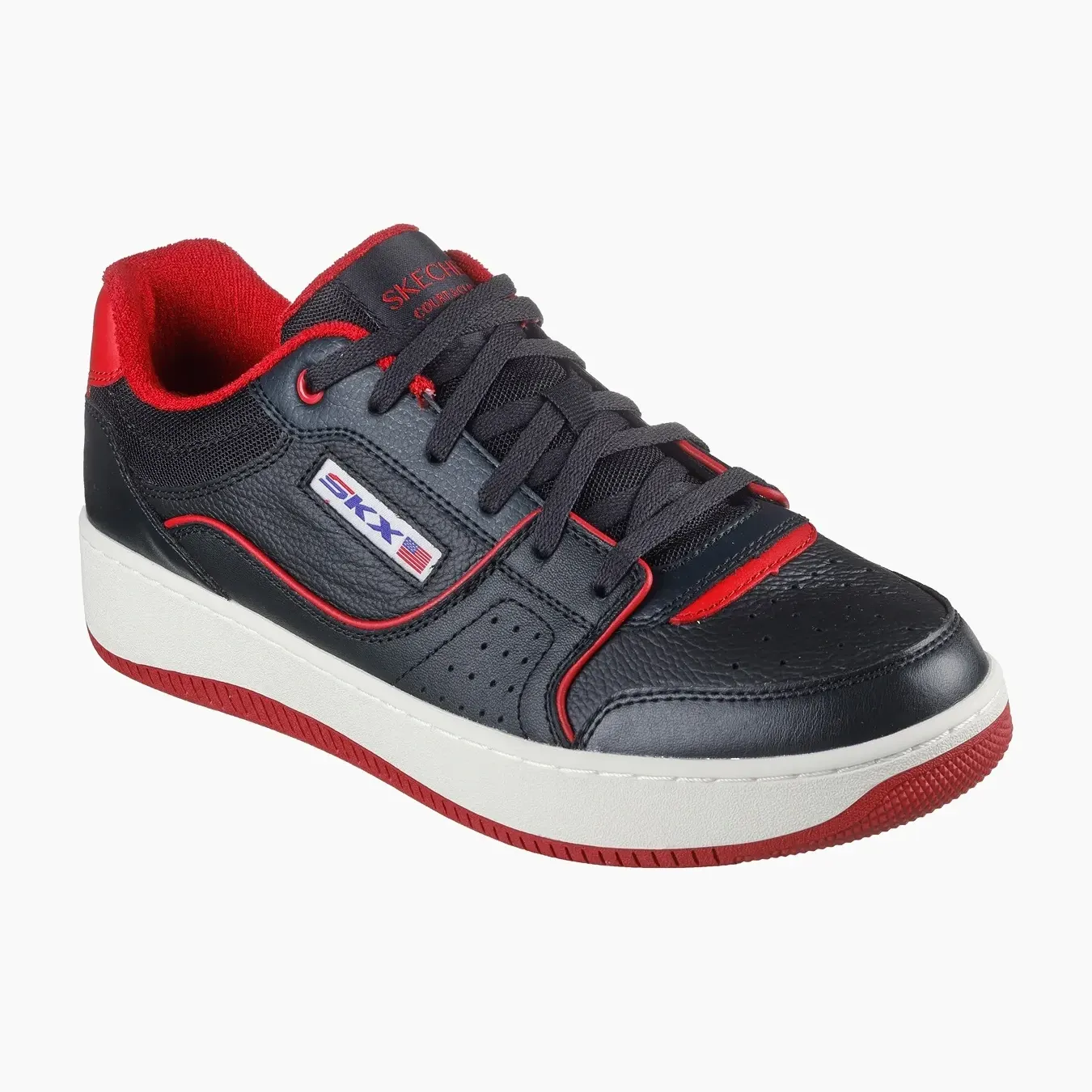 Zapatilla Sport Court 2.0 Negro Rojo