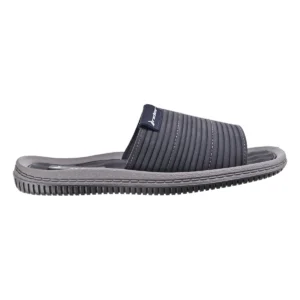 Chinelas Dunas Gris Oscuro Azul