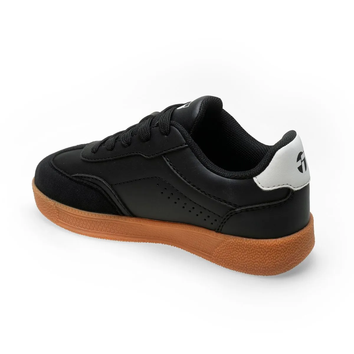 Zapatilla Polaris Kids Negro Caramelo - Imagen 3
