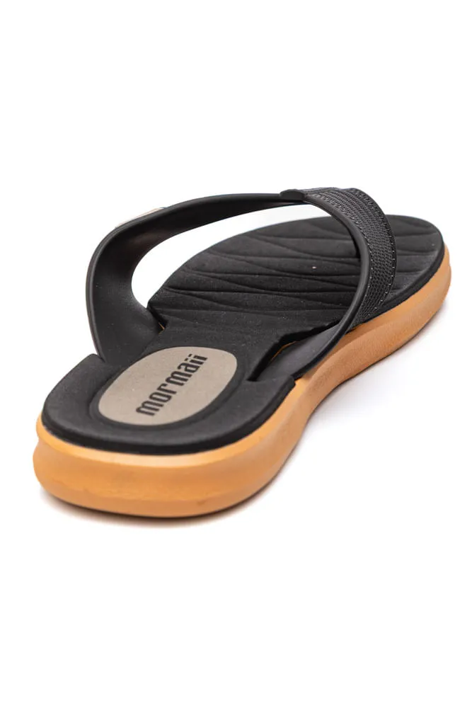 Ojota Kinja Beige Negro - Imagen 3