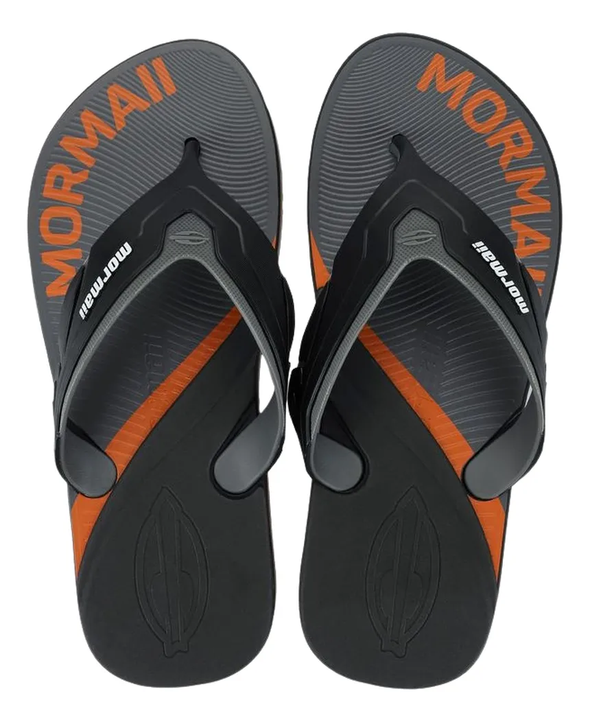 Ojota Neocycle Iv Negro Gris Naranja