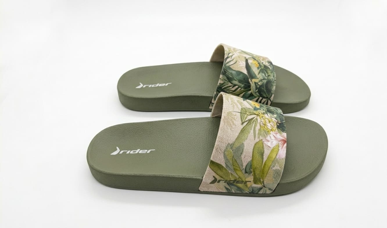 Chinela Full 86 Ii Verde Beige