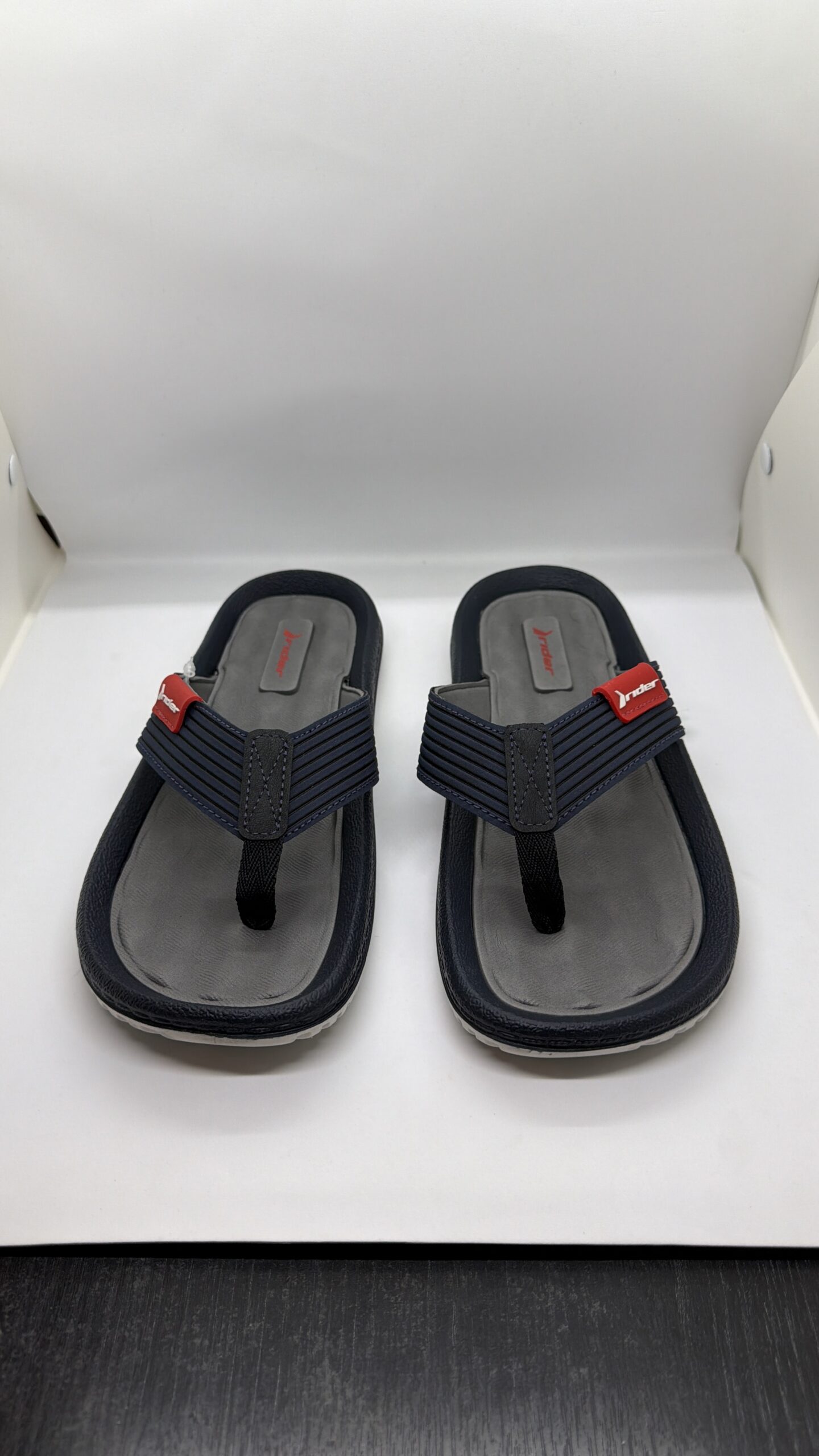 Ojota Dunas Vii Gris Azul Rojo