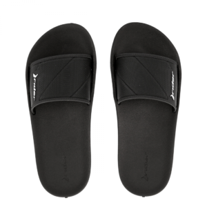 Chinela Street Kids Negro Blanco -