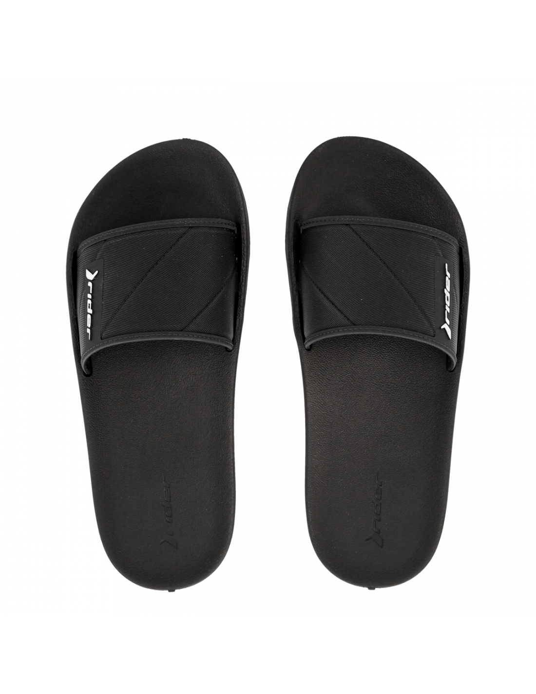 Chinela Street Kids Negro Blanco -