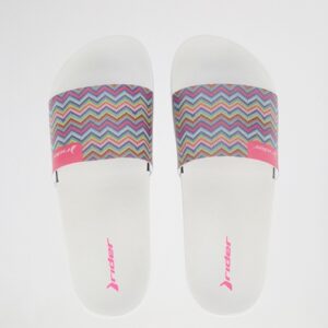 Chinela Full 86 Ii Blanco Rosa Azul