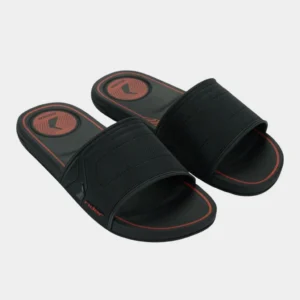 Chinela Start Negro Rojo
